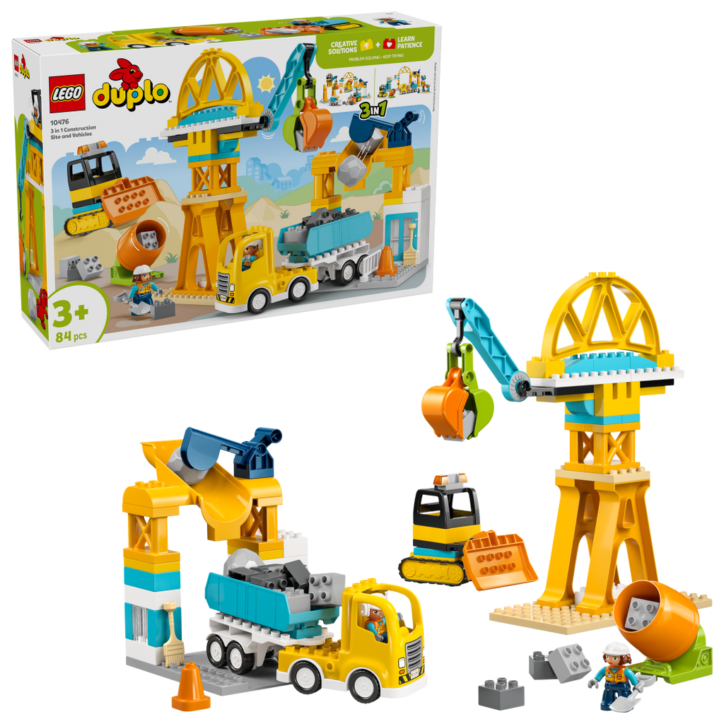 10476 | LEGO® DUPLO® 3in1 Construction Site and Vehicles