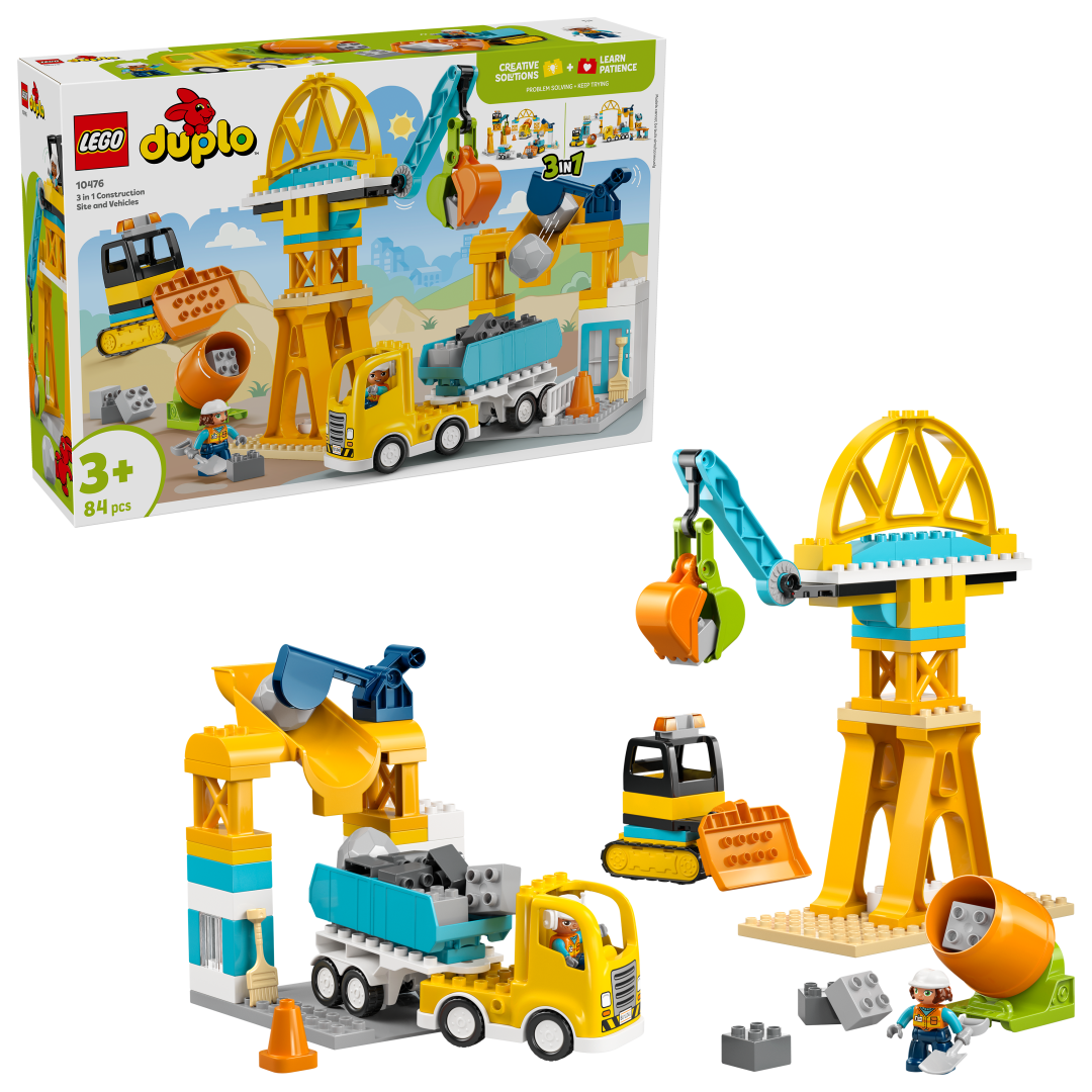 10476 | LEGO® DUPLO® 3in1 Construction Site and Vehicles