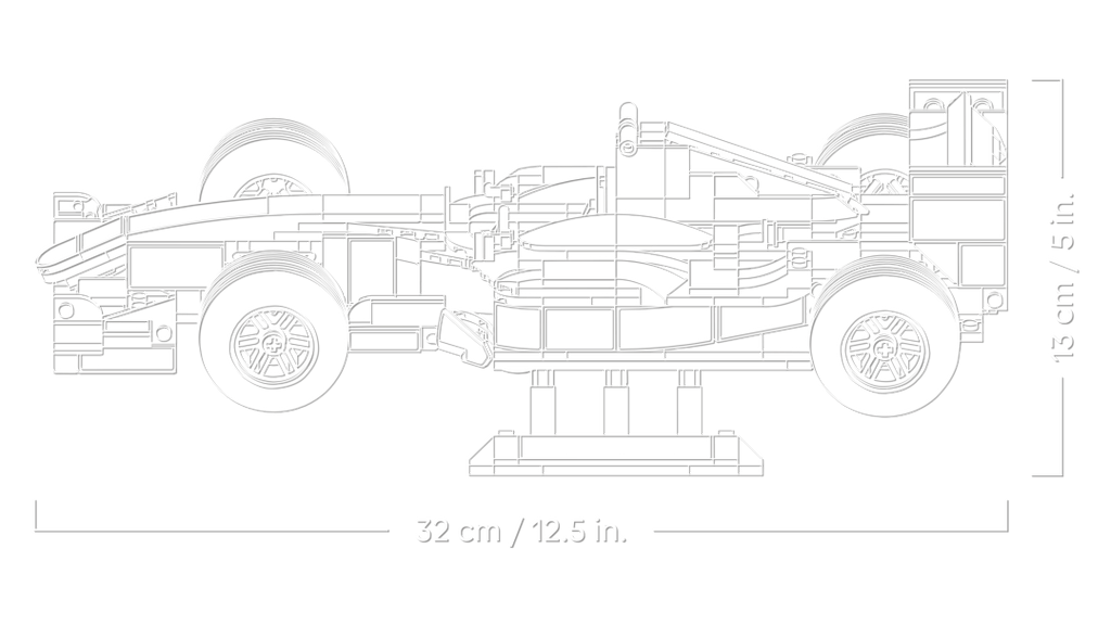 11375 | LEGO® ICONS™ Ferrari F2004 & Michael Schumacher