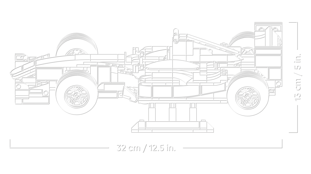 11375 | LEGO® ICONS™ Ferrari F2004 & Michael Schumacher