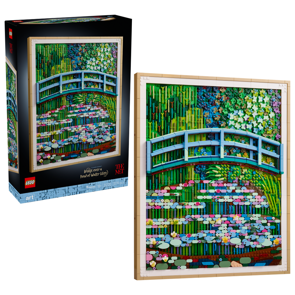 31220 | LEGO® ART Claude Monet – Bridge over a Pond of Water Lilies