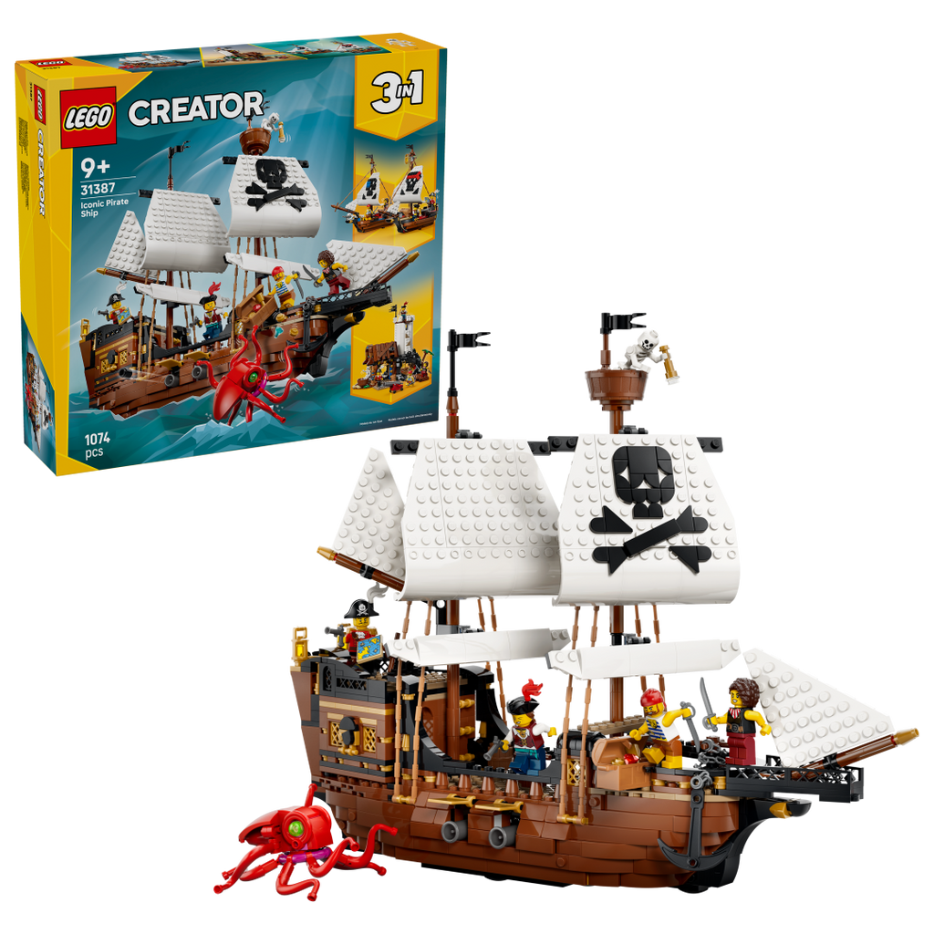 31387 | LEGO® Creator 3-in-1 Iconic Pirate Ship