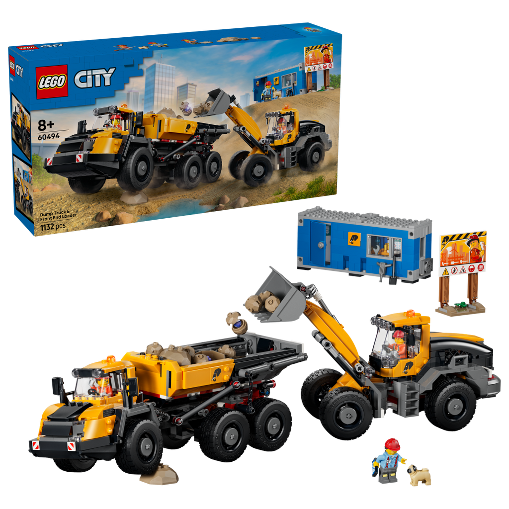 60494 | LEGO® City Dump Truck & Front End Loader