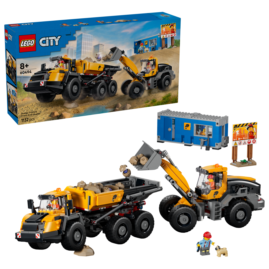 60494 | LEGO® City Dump Truck & Front End Loader