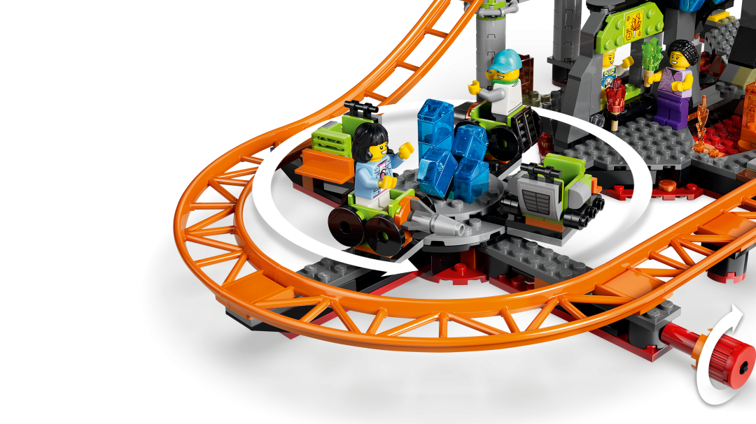 60501 | LEGO® City Lava Land Roller Coaster Park
