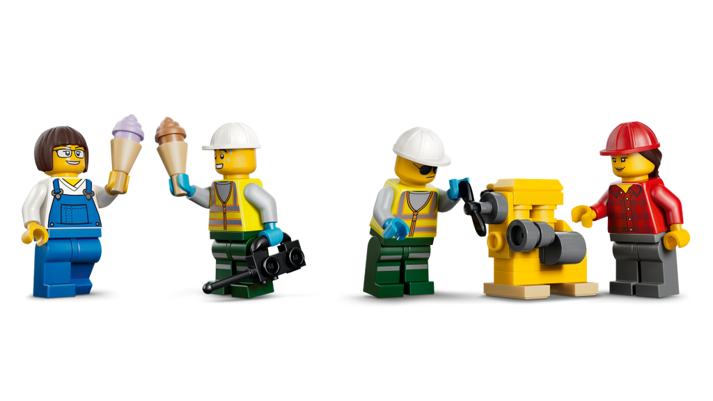 60509 | LEGO® City Harbor Freight Train with Crane & Truck