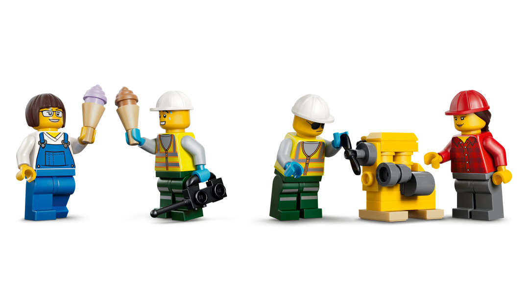 60509 | LEGO® City Harbor Freight Train with Crane & Truck