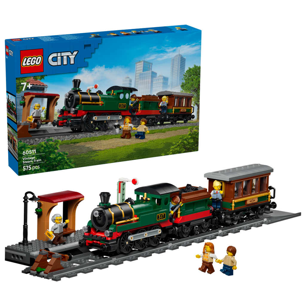 60511 | LEGO® City Vintage Steam Train