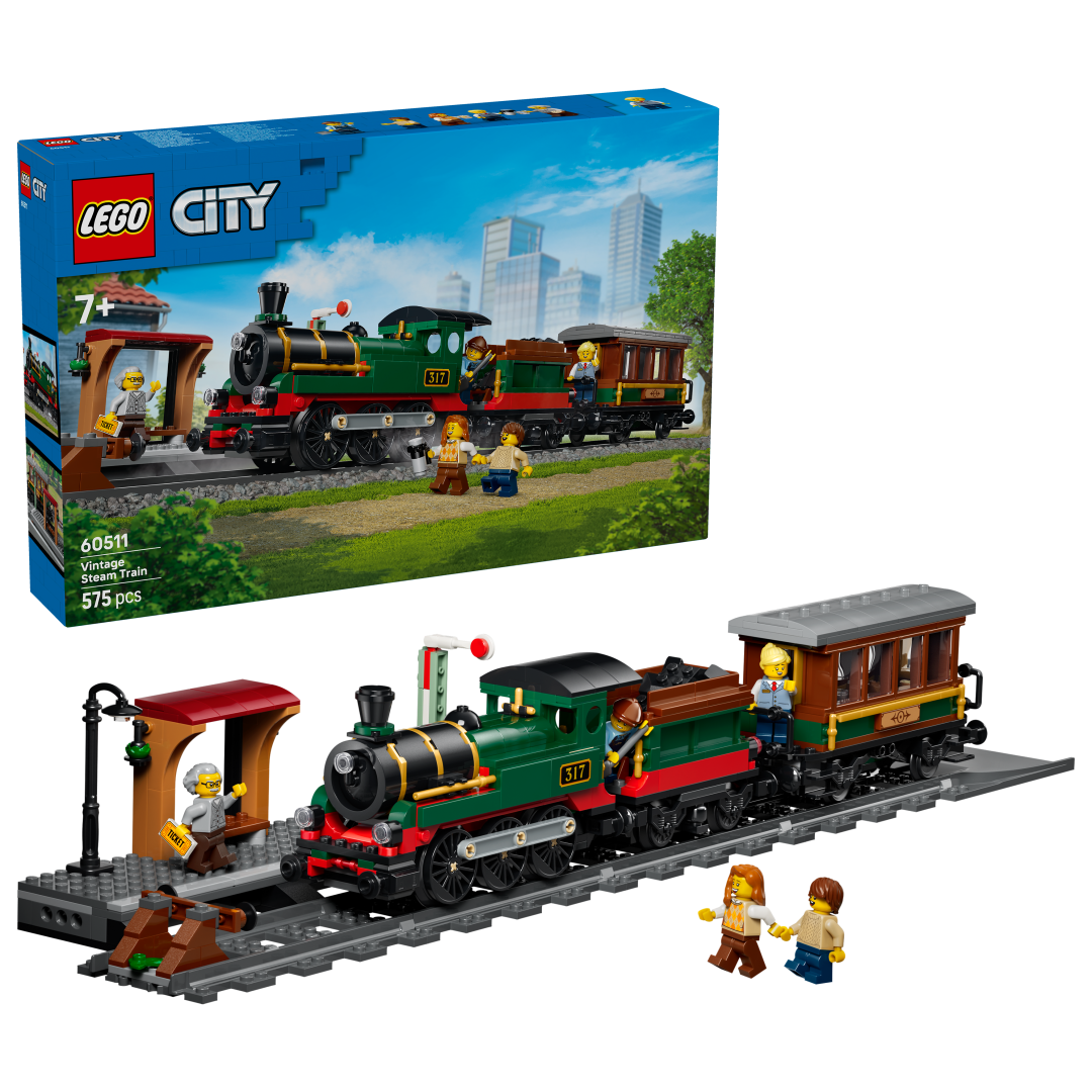 60511 | LEGO® City Vintage Steam Train