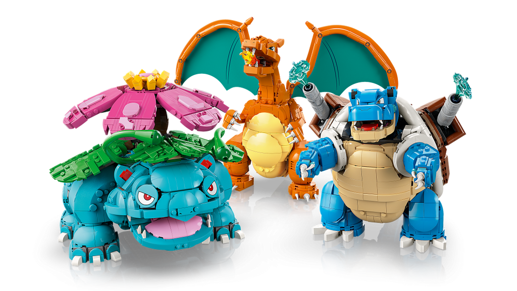 72153 | LEGO® Pokémon™ Venusaur, Charizard and Blastoise