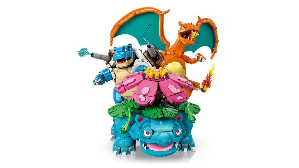 72153 | LEGO® Pokémon™ Venusaur, Charizard and Blastoise