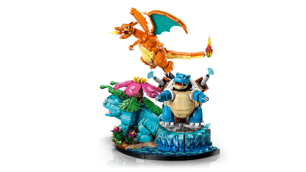 72153 | LEGO® Pokémon™ Venusaur, Charizard and Blastoise