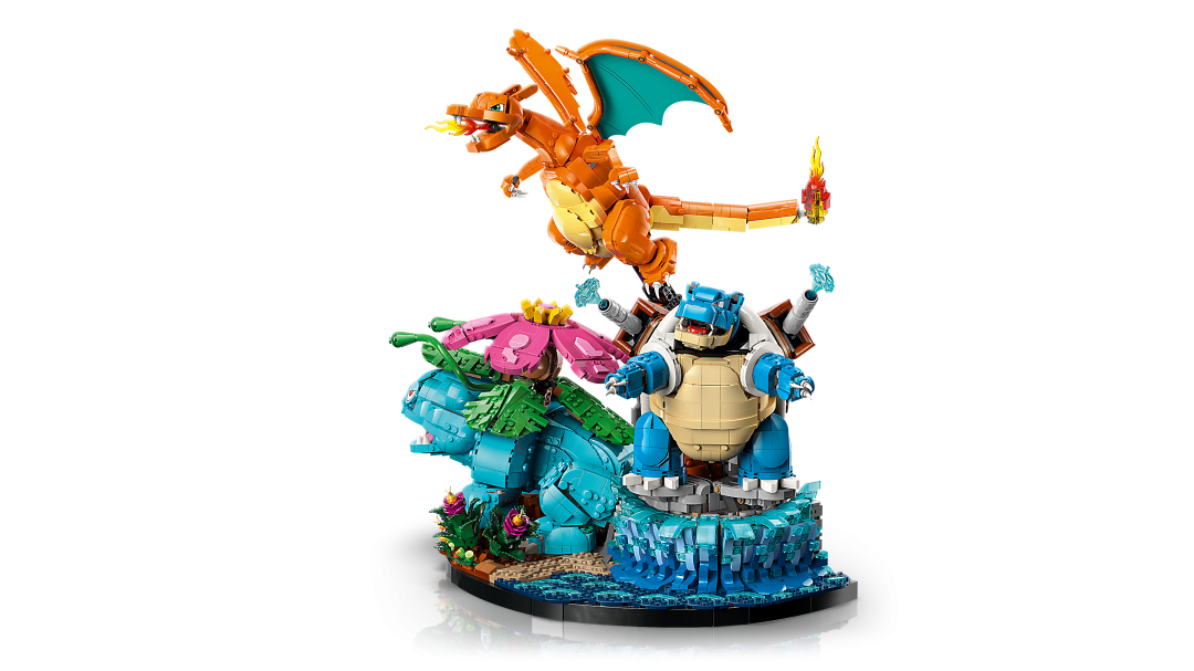 72153 | LEGO® Pokémon™ Venusaur, Charizard and Blastoise