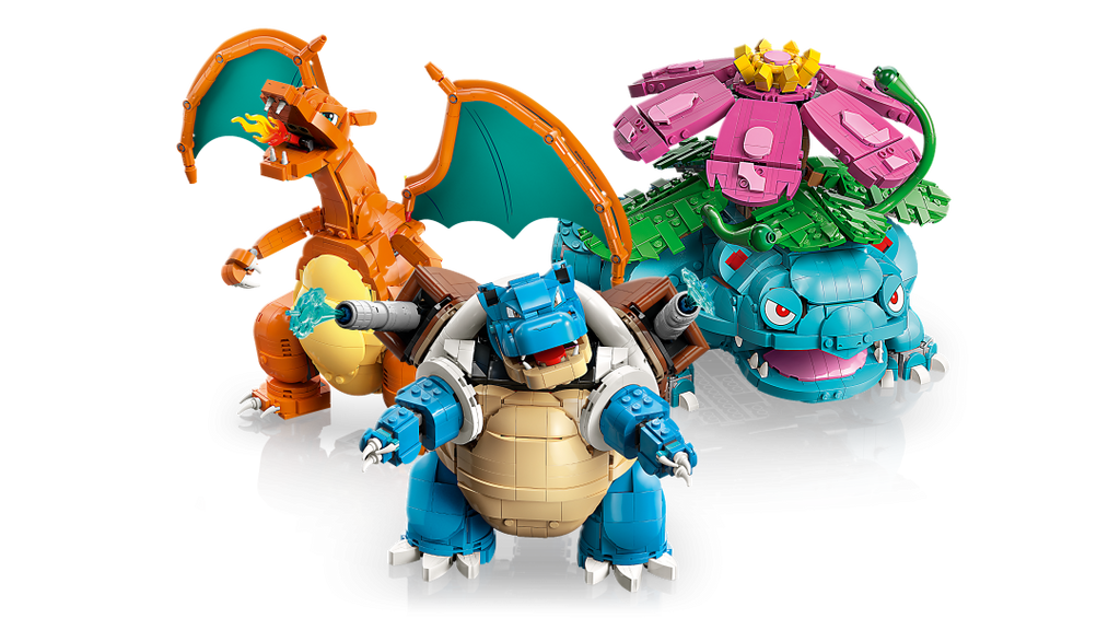 72153 | LEGO® Pokémon™ Venusaur, Charizard and Blastoise