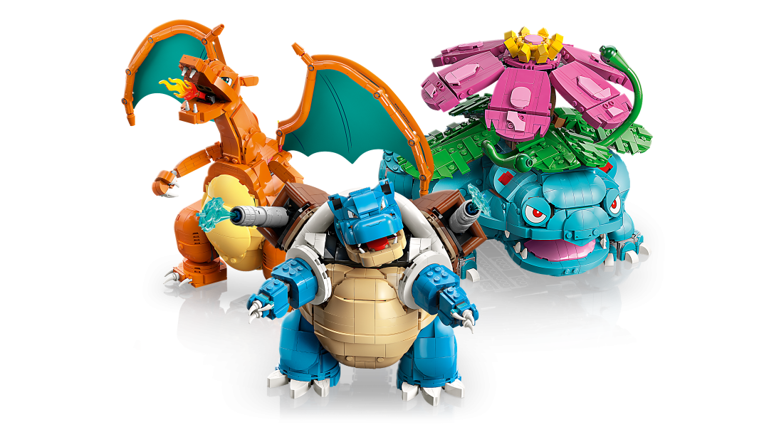 72153 | LEGO® Pokémon™ Venusaur, Charizard and Blastoise