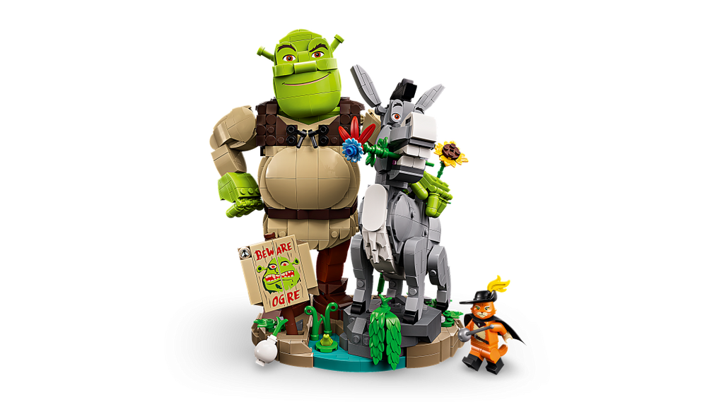 72423 | LEGO® ICONS™ Shrek, Donkey & Puss in Boots