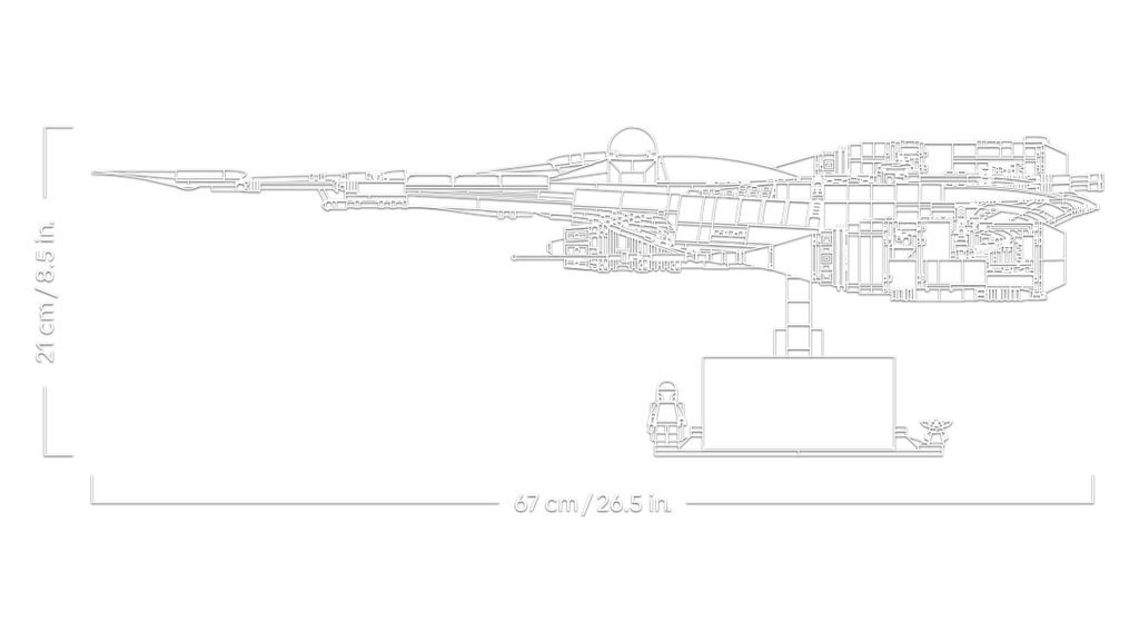 75442 | LEGO® Star Wars™ The Mandalorian's N-1 Starfighter™