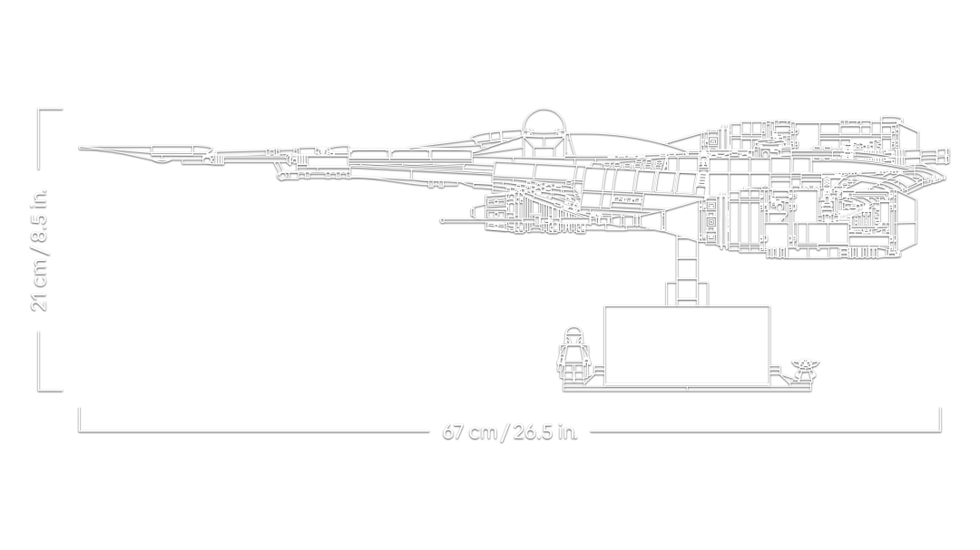 75442 | LEGO® Star Wars™ The Mandalorian's N-1 Starfighter™