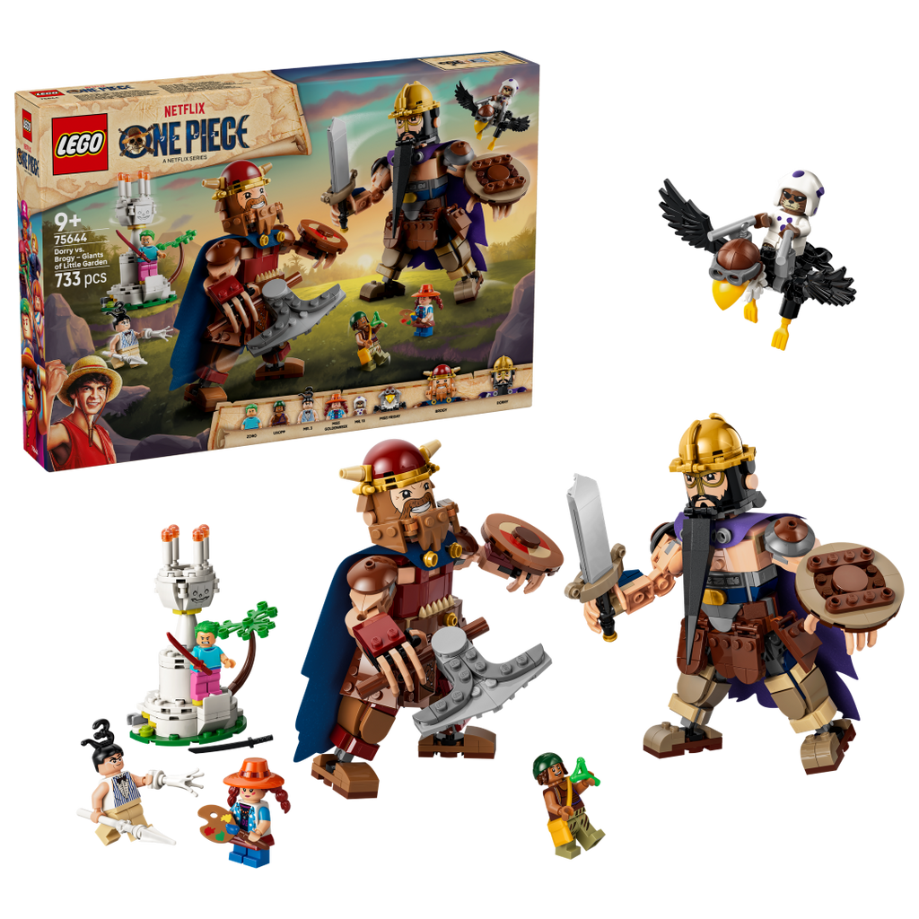 75644 | LEGO® One Piece Dorry vs. Brogy – Giants of Little Garden