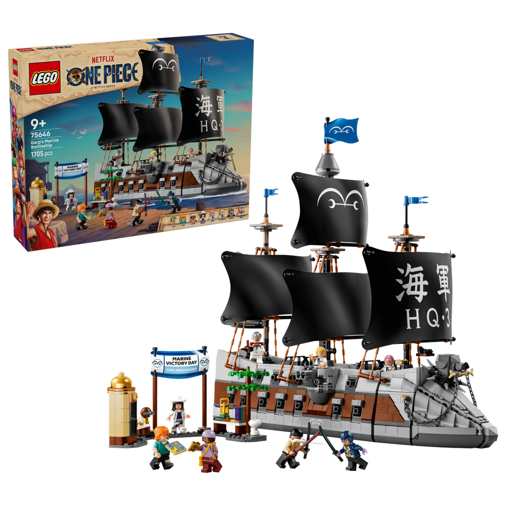 75646 | LEGO® One Piece Garp's Marine Battleship