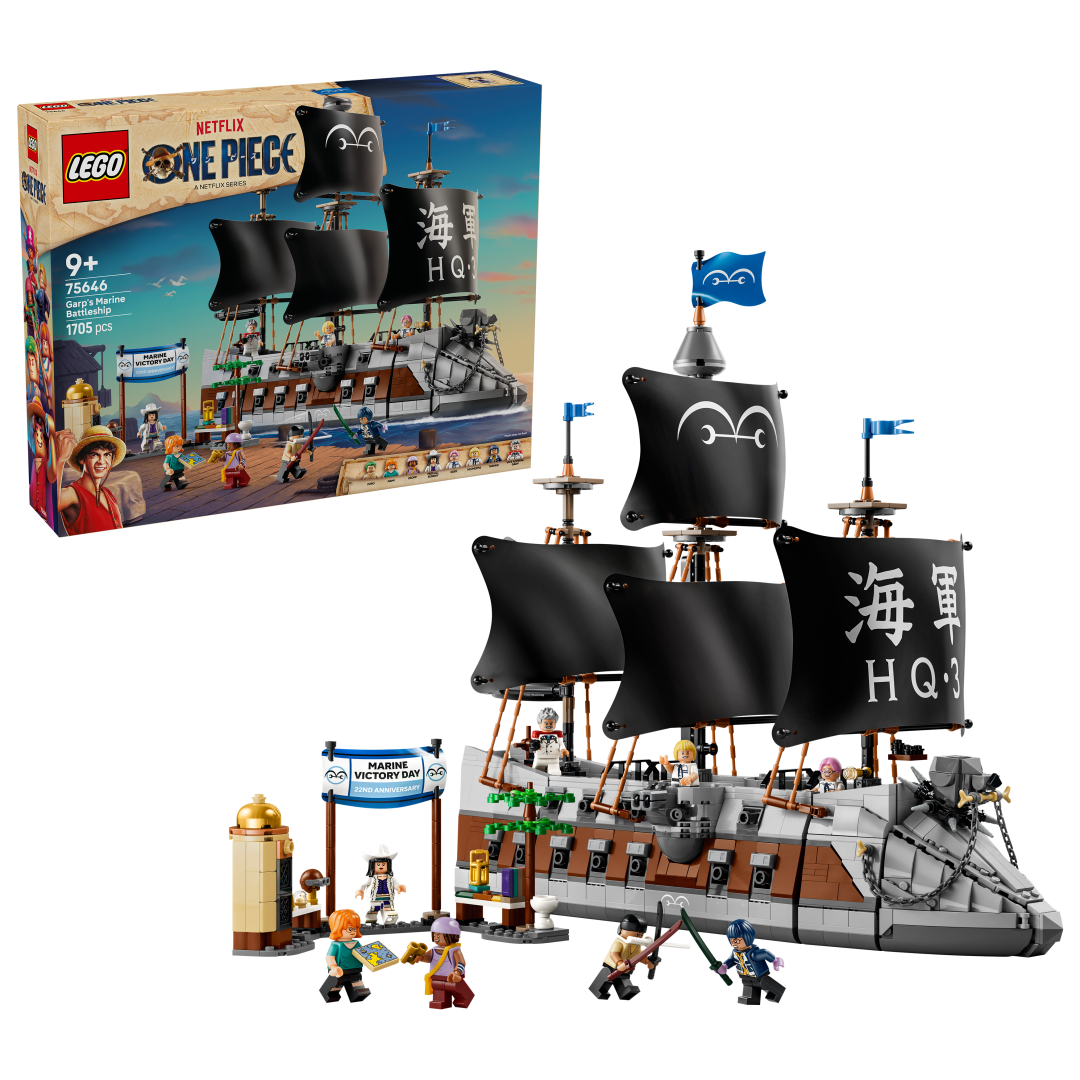 75646 | LEGO® One Piece Garp's Marine Battleship