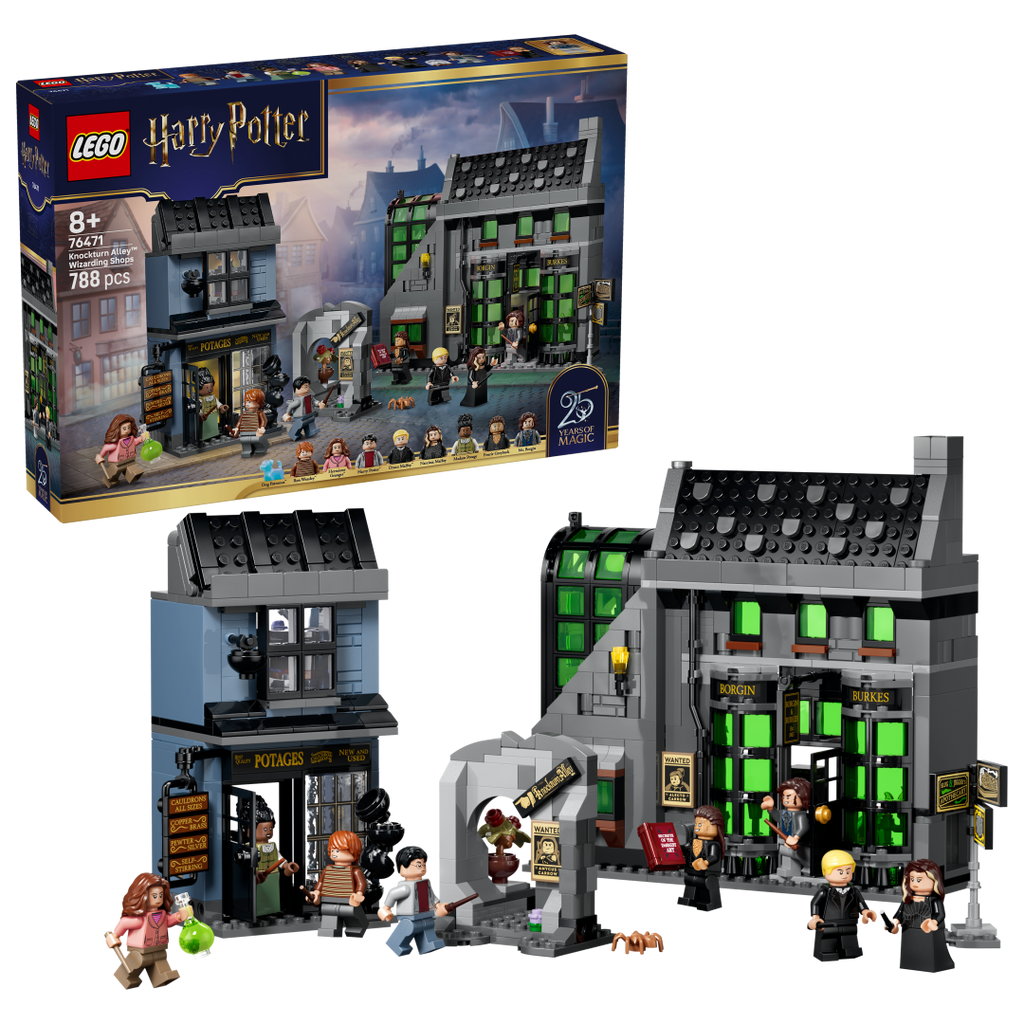 76471 | LEGO® Harry Potter™ Knockturn Alley™ Wizarding Shops