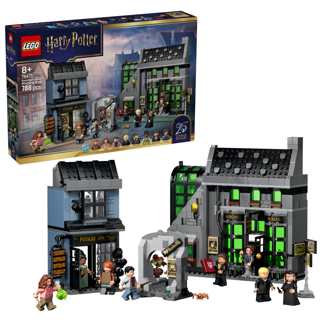 76471 | LEGO® Harry Potter™ Knockturn Alley™ Wizarding Shops