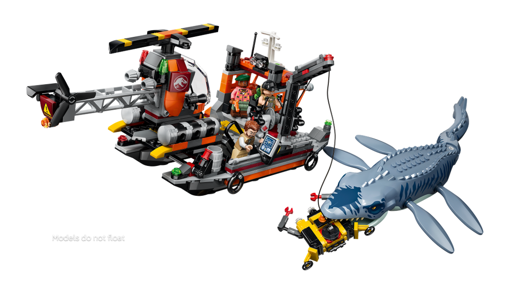 77983 | LEGO® Jurassic World™ Mosasaurus Dinosaur Boat Attack