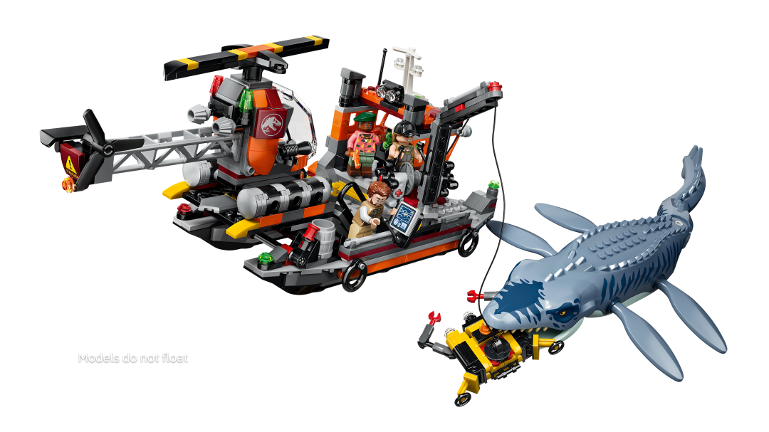 77983 | LEGO® Jurassic World™ Mosasaurus Dinosaur Boat Attack