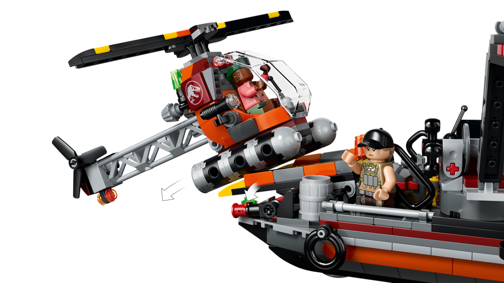 77983 | LEGO® Jurassic World™ Mosasaurus Dinosaur Boat Attack
