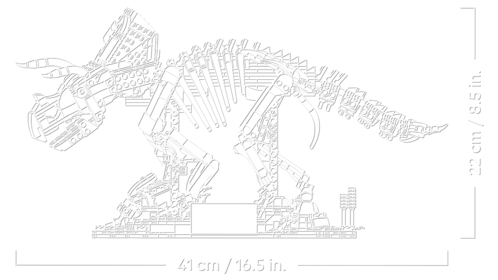 77985 | LEGO® Jurassic World™ Dinosaur Fossils: Triceratops