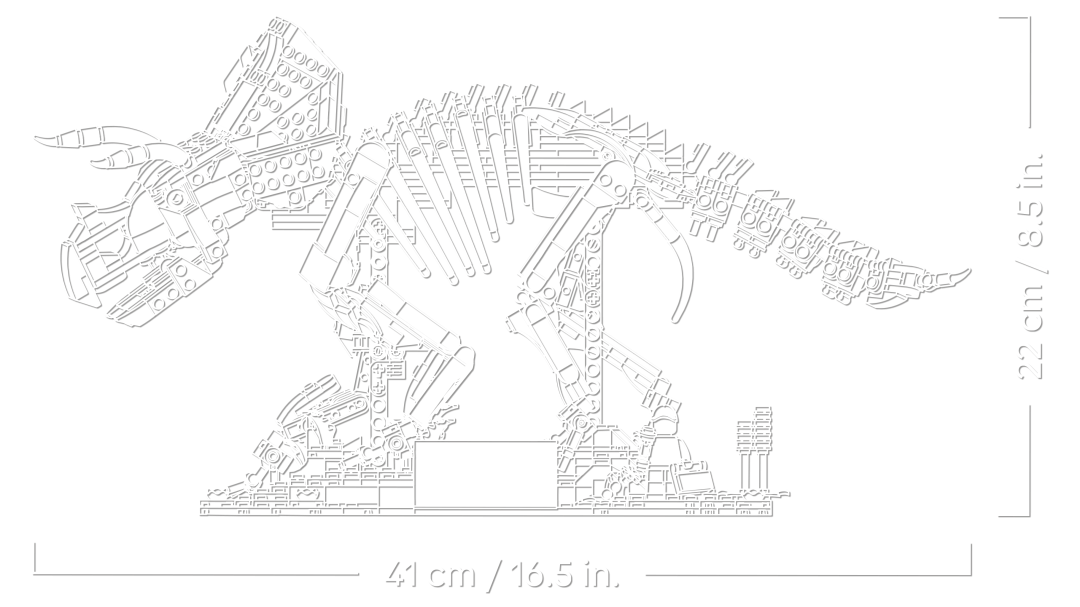 77985 | LEGO® Jurassic World™ Dinosaur Fossils: Triceratops