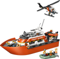 60504 | LEGO® City Coast Guard Rescue Boat & Helicopter