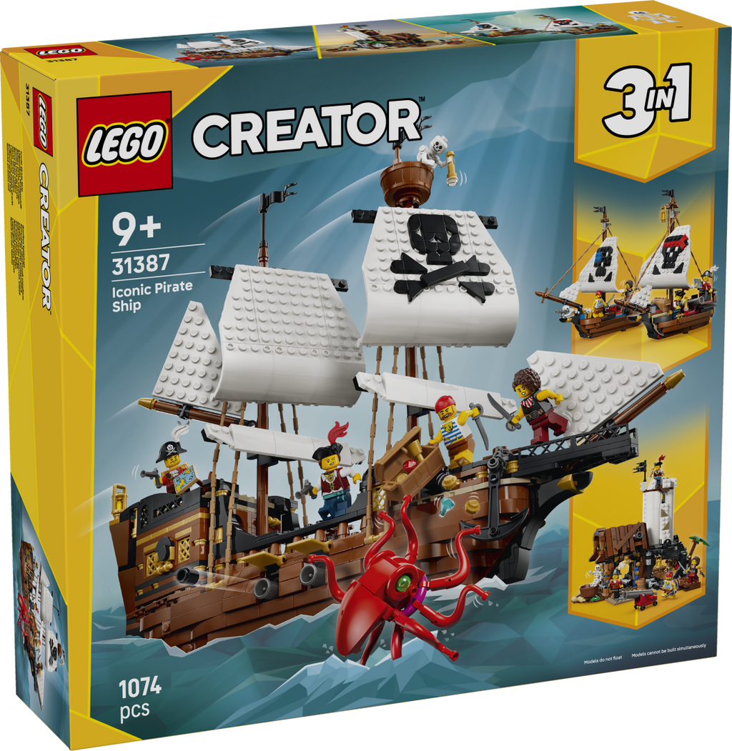 31387 | LEGO® Creator 3-in-1 Iconic Pirate Ship