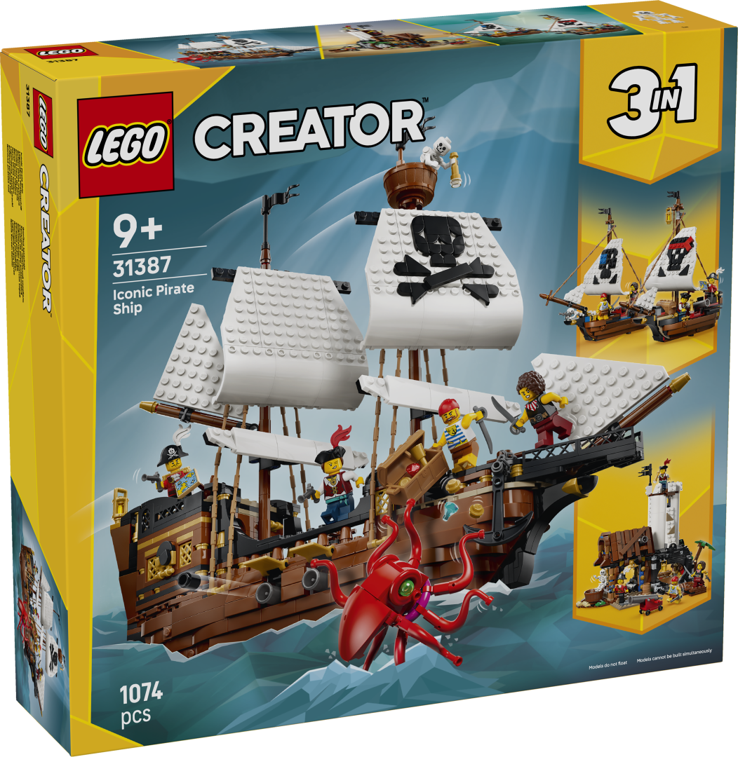 31387 | LEGO® Creator 3-in-1 Iconic Pirate Ship