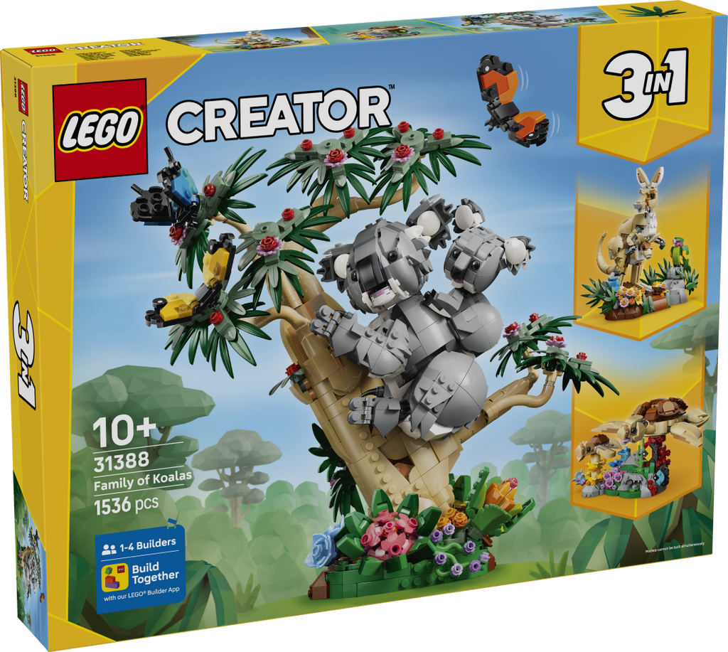 31388 | LEGO® Creator 3-in-1 Wild Animals: Family of Koalas