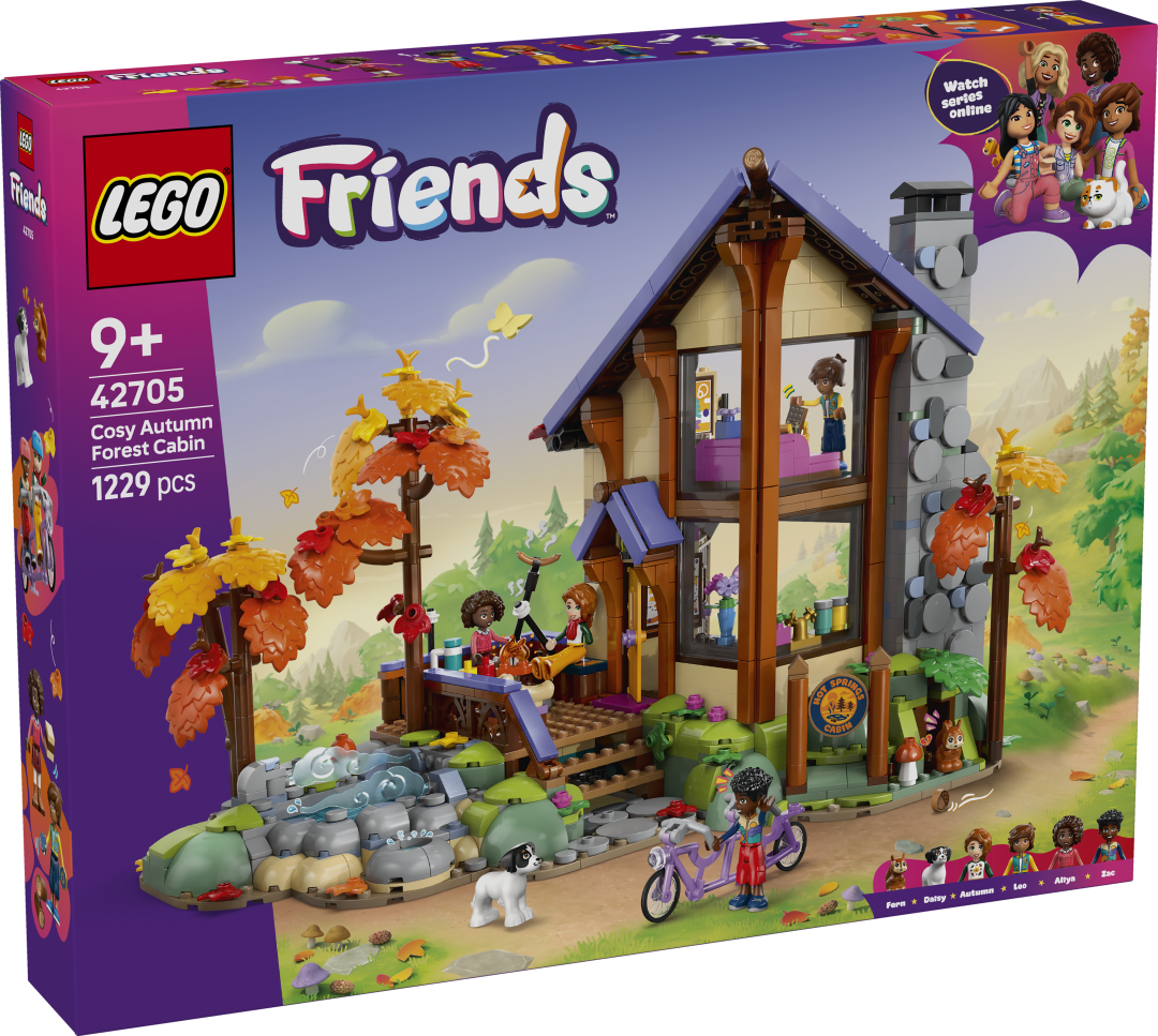 42705 | LEGO® Friends Cozy Fall Forest Cabin