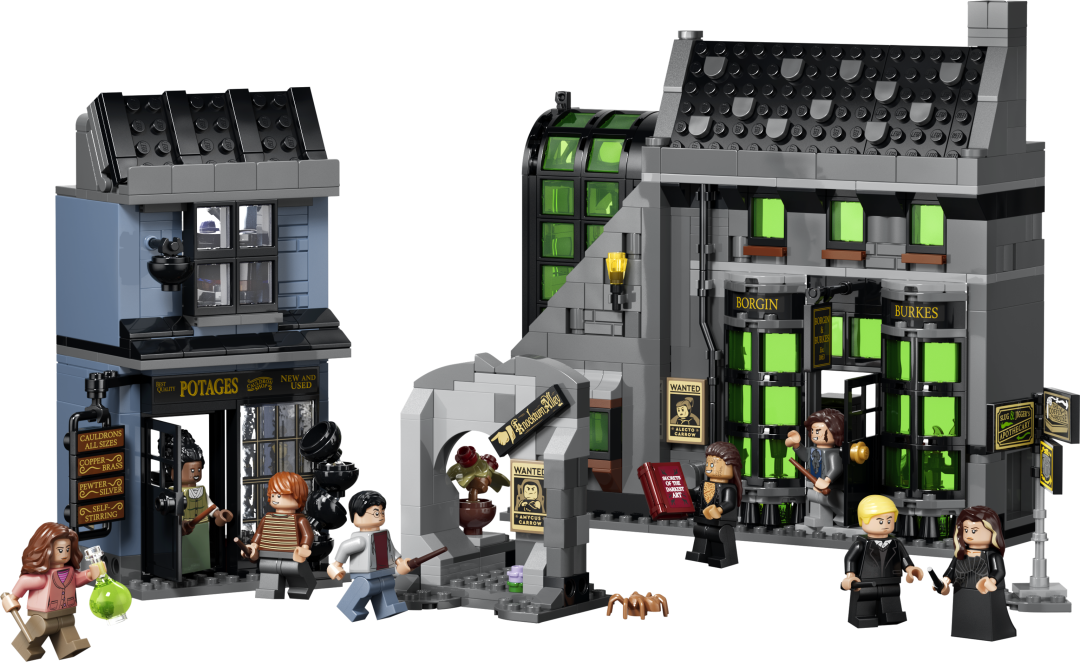 76471 | LEGO® Harry Potter™ Knockturn Alley™ Wizarding Shops