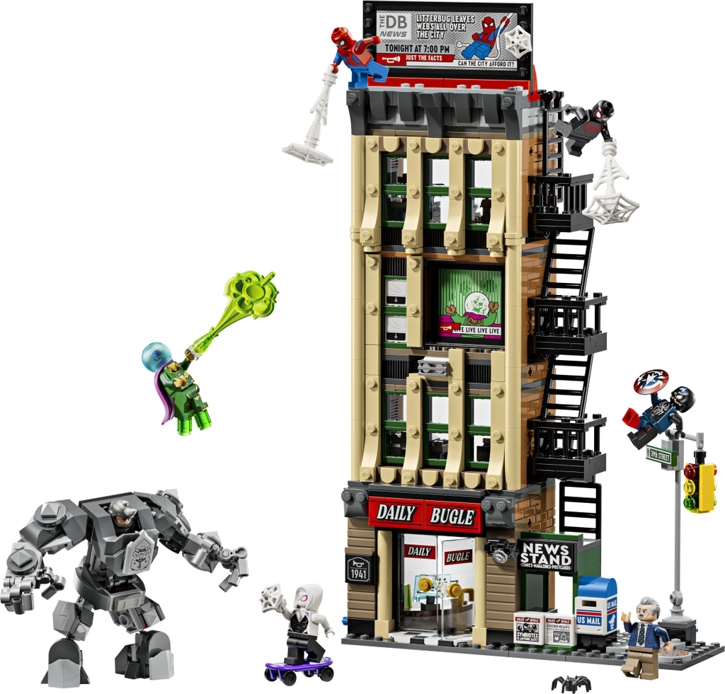 76342 | LEGO® Marvel Spider-Man vs. Mysterio: The Daily Bugle