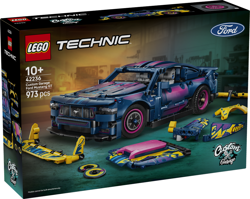 42236 | LEGO® Technic Custom Garage Ford Mustang GT Car