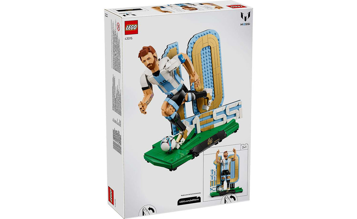 43015 | LEGO® Editions Lionel Messi – Soccer Legend