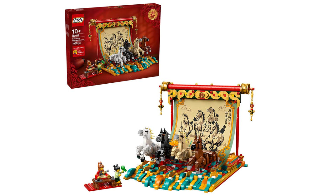 80119 | LEGO® Iconic Galloping Horses Canvas