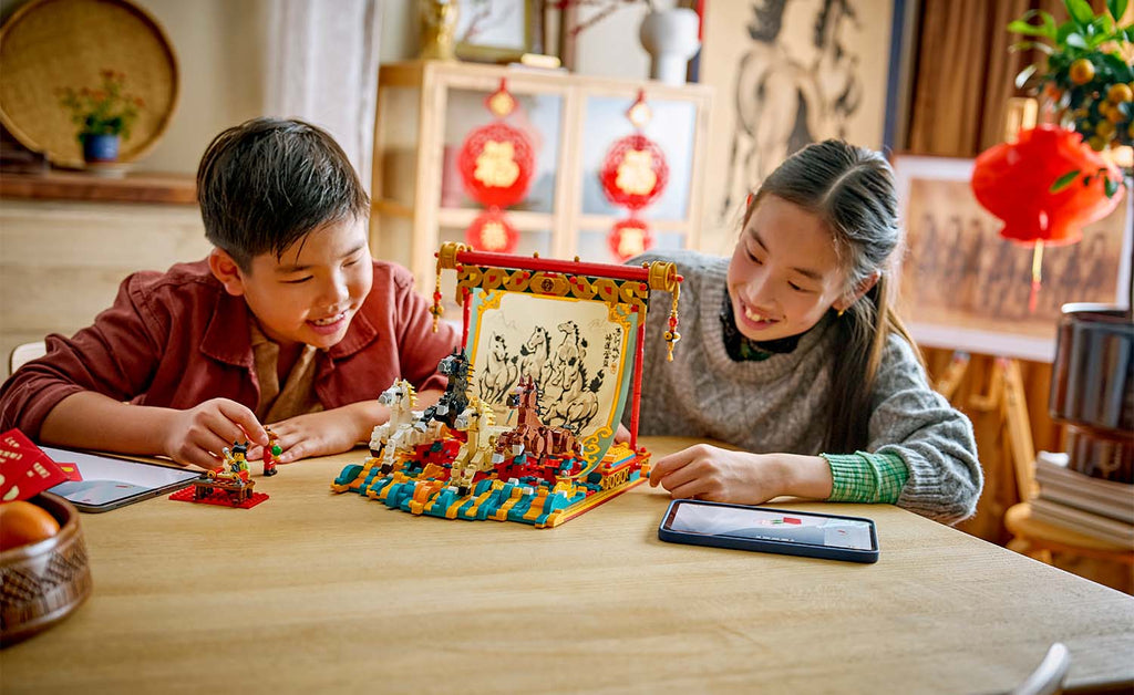 80119 | LEGO® Iconic Galloping Horses Canvas