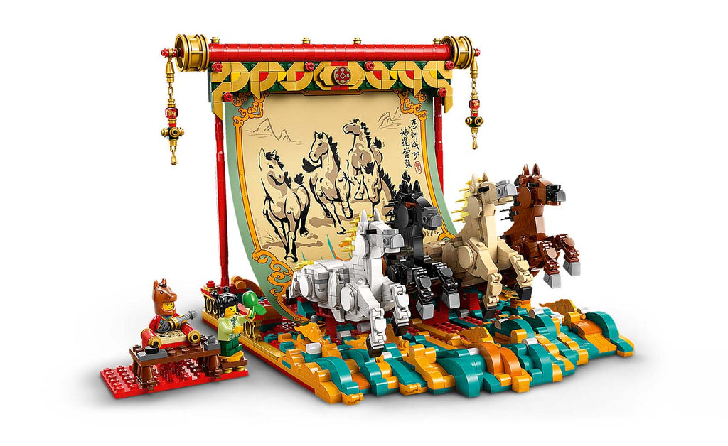 80119 | LEGO® Iconic Galloping Horses Canvas