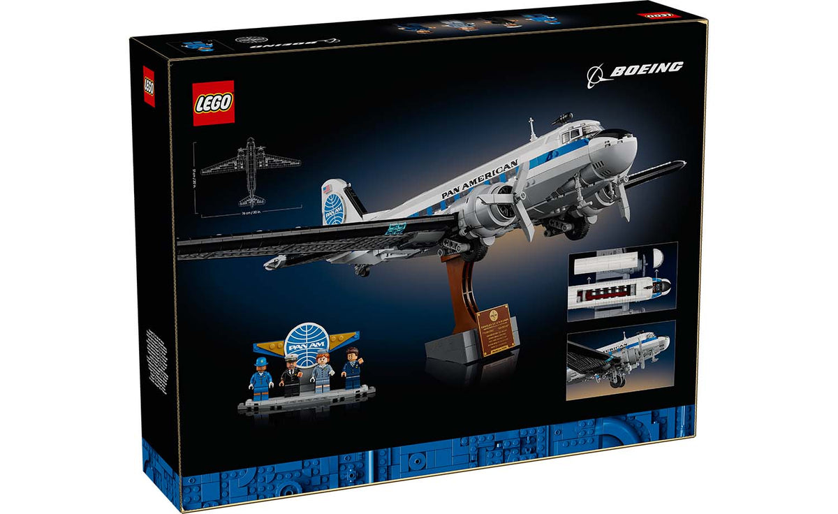 11378 | LEGO® ICONS™ Douglas™ DC-3™ PAN AM® Airliner